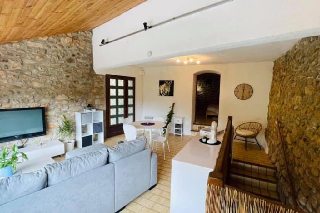 Apartmán Gite Des 3 Vallees - Le Soleil Des Cevennes Saint-Jean-du-Gard Exteriér fotografie