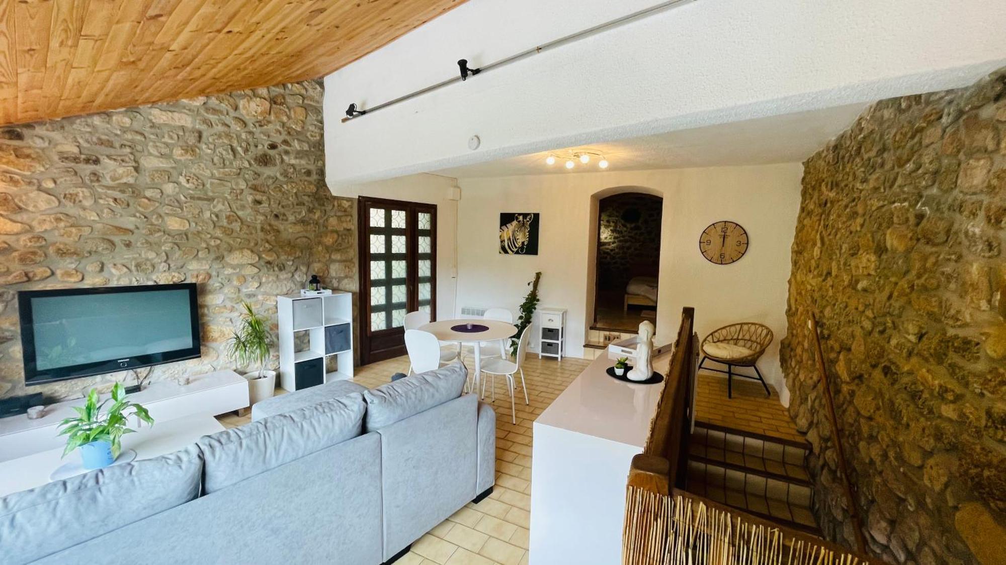 Apartmán Gite Des 3 Vallees - Le Soleil Des Cevennes Saint-Jean-du-Gard Exteriér fotografie